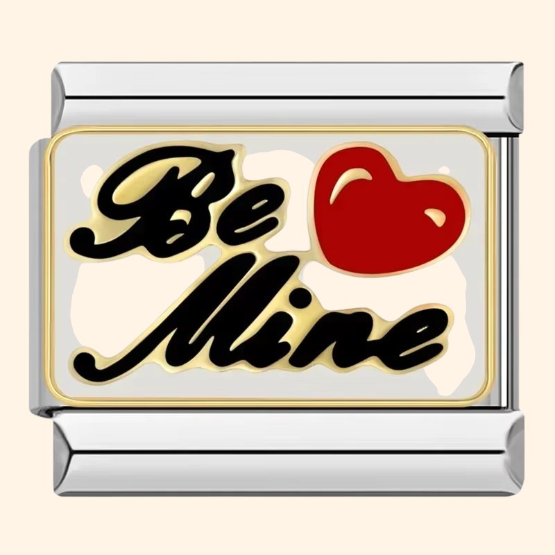 Be Mine Charm - Silver