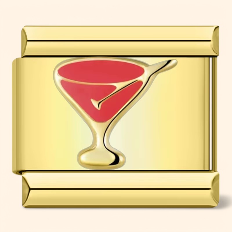 Cocktail Charm - Gold